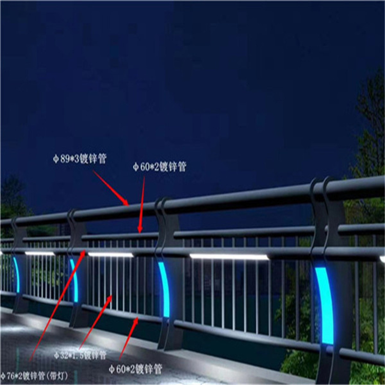 河道景观防撞护栏按需加工生产拥有多家成功案例