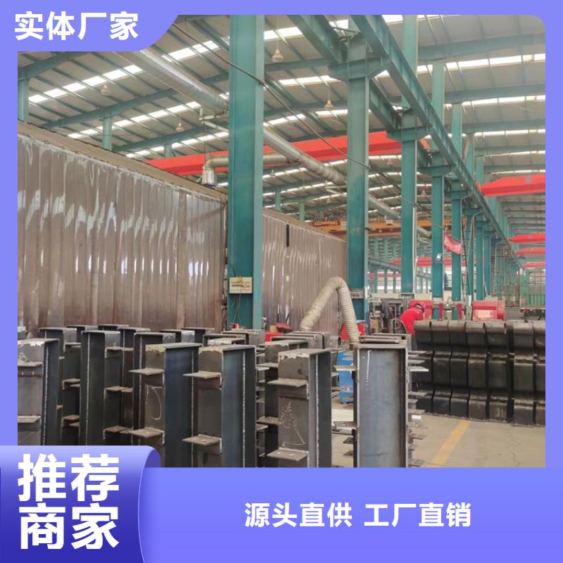金属梁柱式中央防撞护栏厂家发货及时生产型