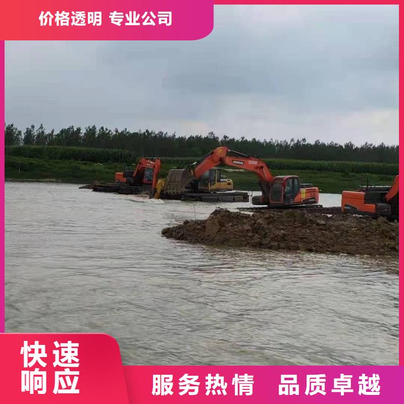 买水上浮箱式挖机出租选择实体厂家快速