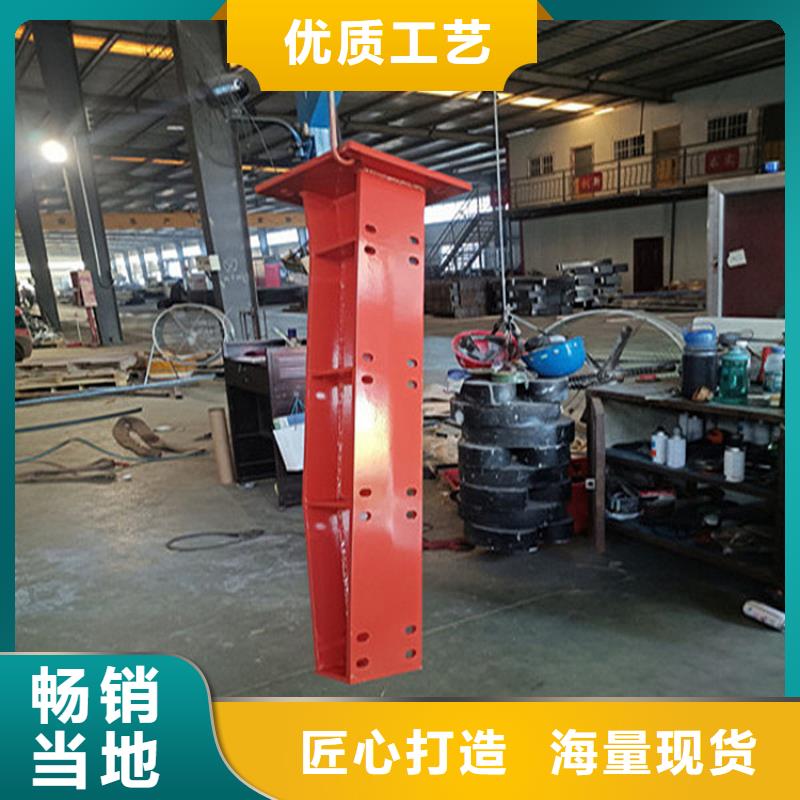灯光不锈钢复合管护栏按客户要求定制中央防撞栏杆满足客户所需