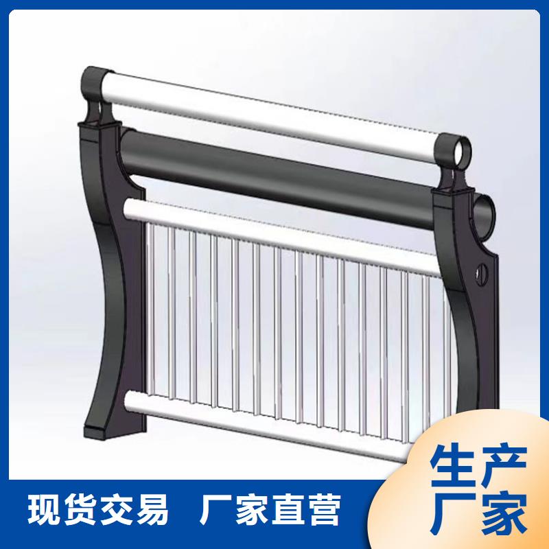 防撞桥面栏杆结构坚固同城生产厂家