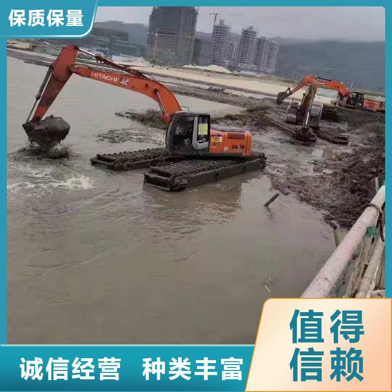 水陆挖掘机租赁图片专业的生产厂家