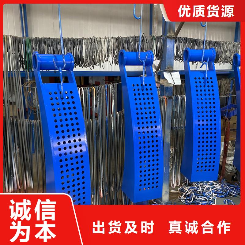 河道不锈钢复合管护栏厂家-发货及时省心又省钱