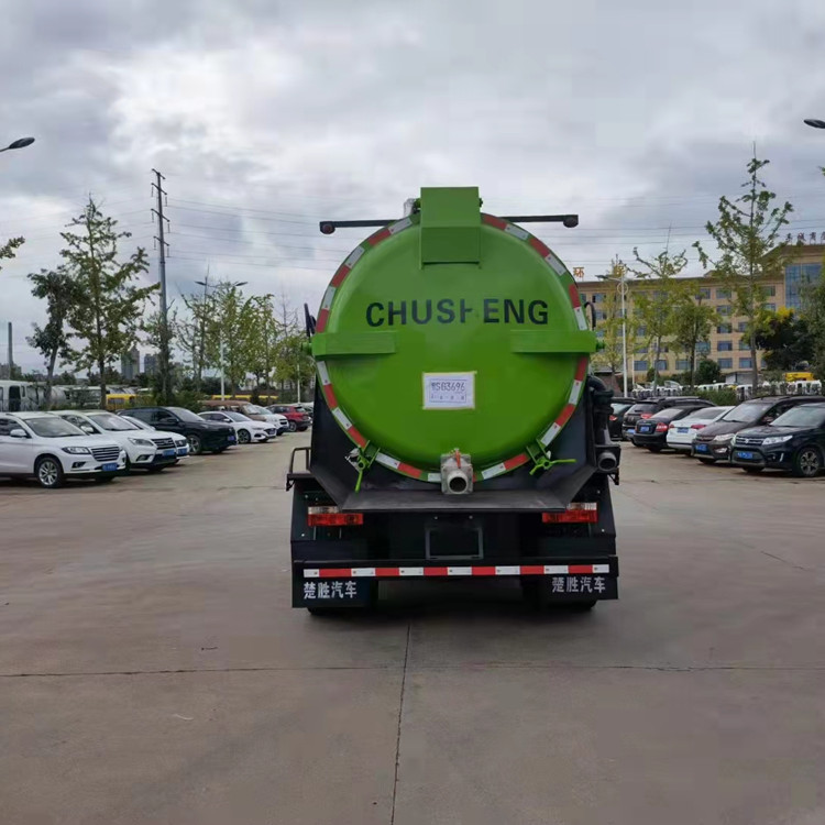 东风品牌含水粪肥转运车-勾臂箱式12吨粪肥转运车型号齐全本地厂家