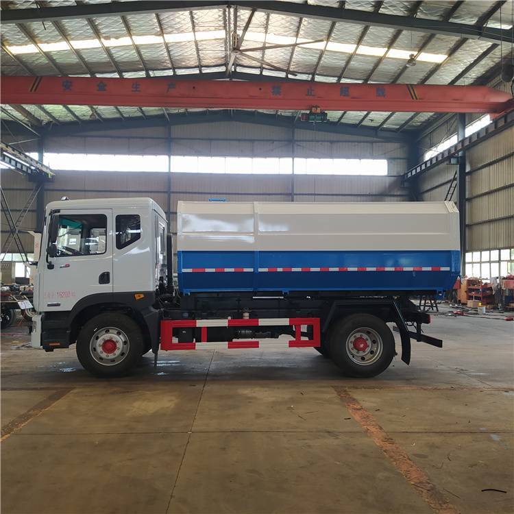 粪肥厂干粪转运车10方有机肥干粪回收车供应商本地货源