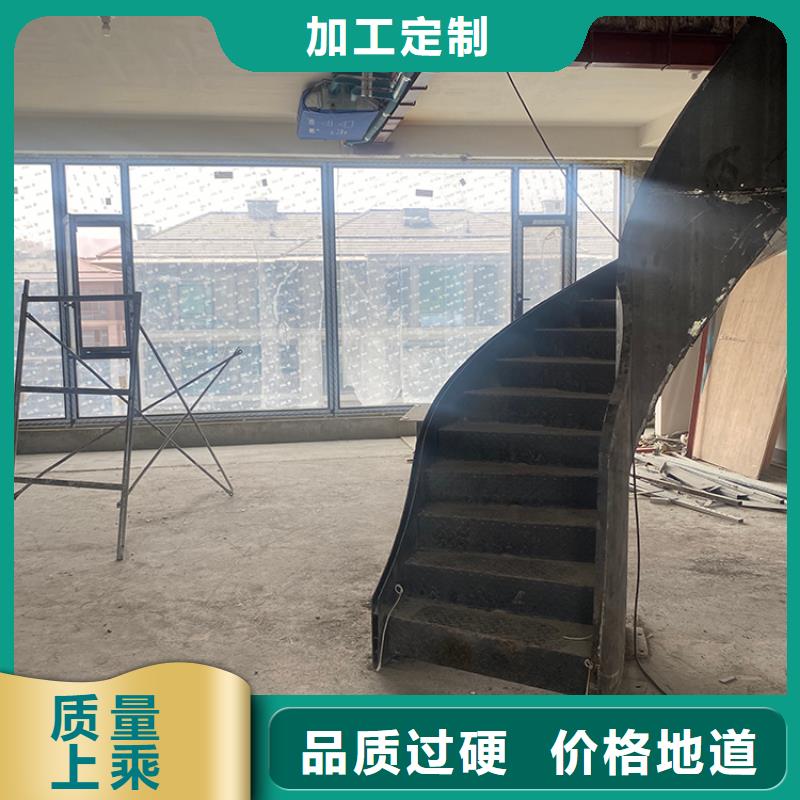 弧形梯钢结构螺旋楼梯实力厂家检验发货