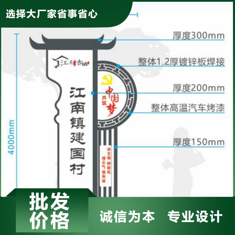 仿古美丽乡村标牌来图定制来电咨询