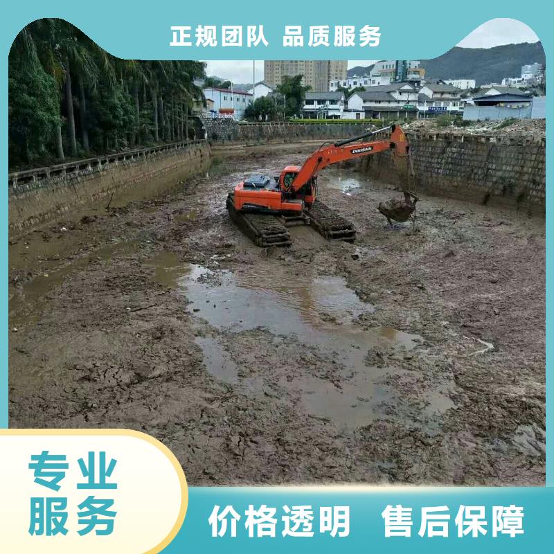 水上挖掘机出租质优价廉专业承接