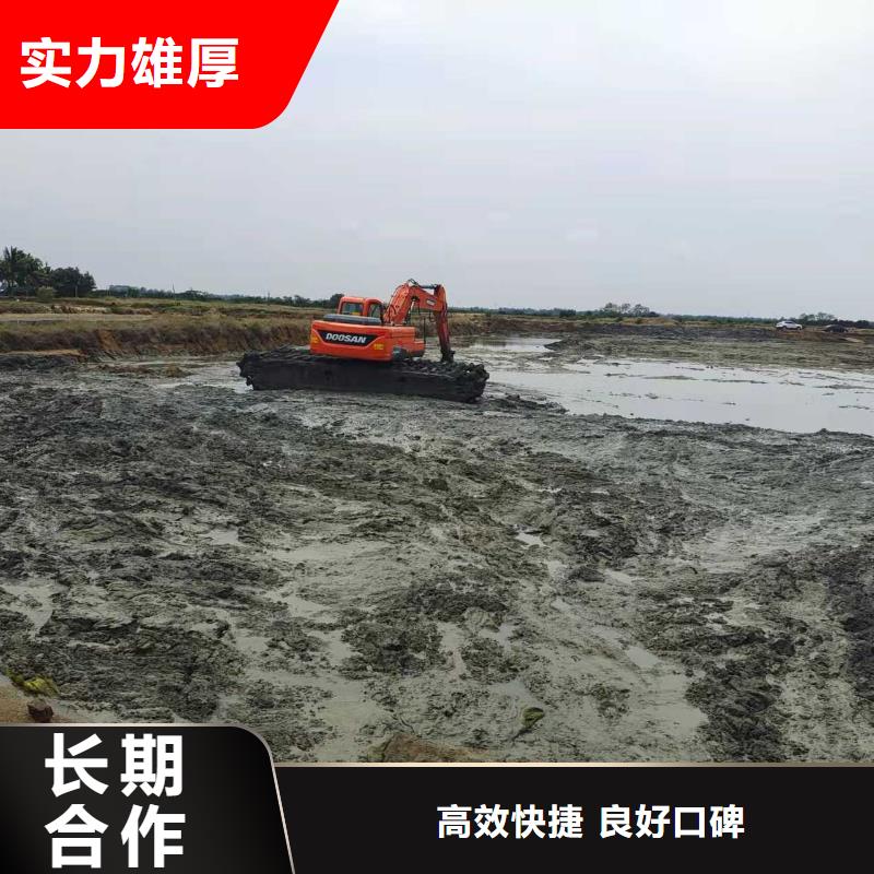 水上挖掘机出租技术服务口碑商家