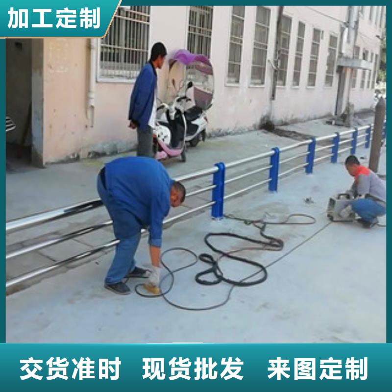 桥梁护栏防撞护栏立柱货源直销当地供应商