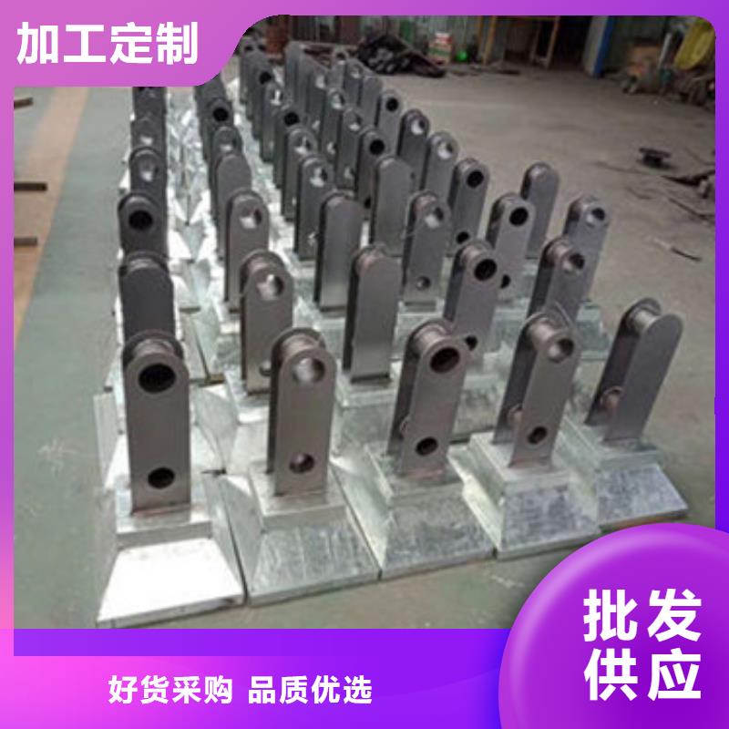 桥梁防撞护栏不锈钢复合管护栏质检严格放心品质精选好货