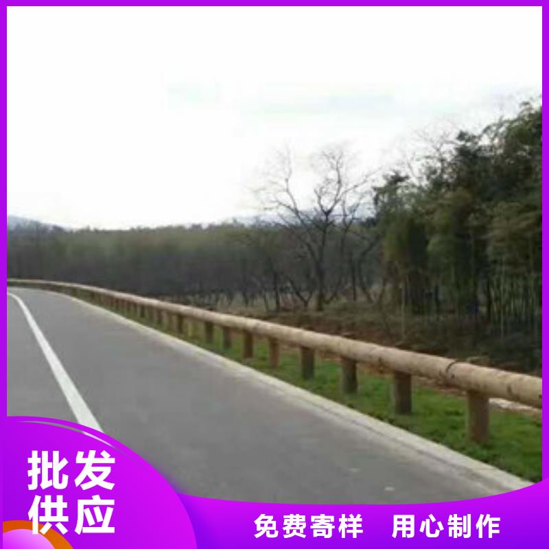 钢背木护栏_桥梁护栏厂家销售多种场景适用