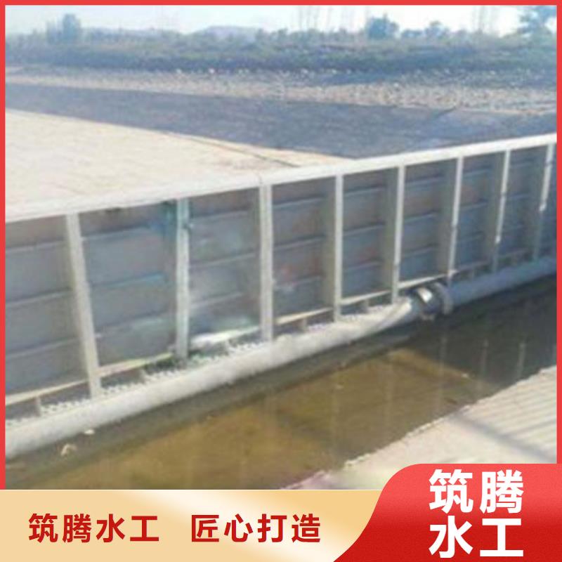 水利自控翻板闸门规格齐全实力厂家高质量高信誉