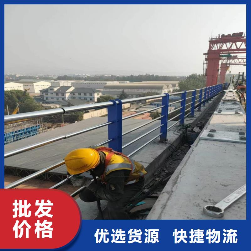 静电喷塑护栏立柱按图纸定制当地货源