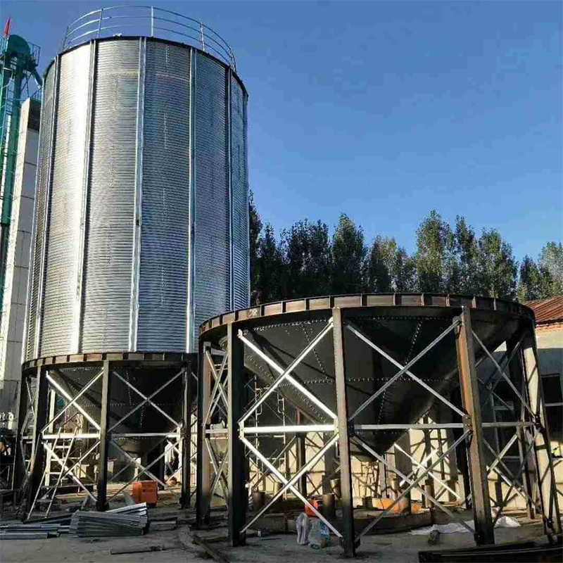 发货速度快的装配式粮仓粮食平底仓基地物美价优