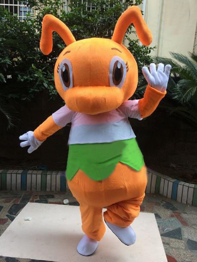 广西南宁卡通人偶服装定做厂家/公园毛绒娃娃发货快