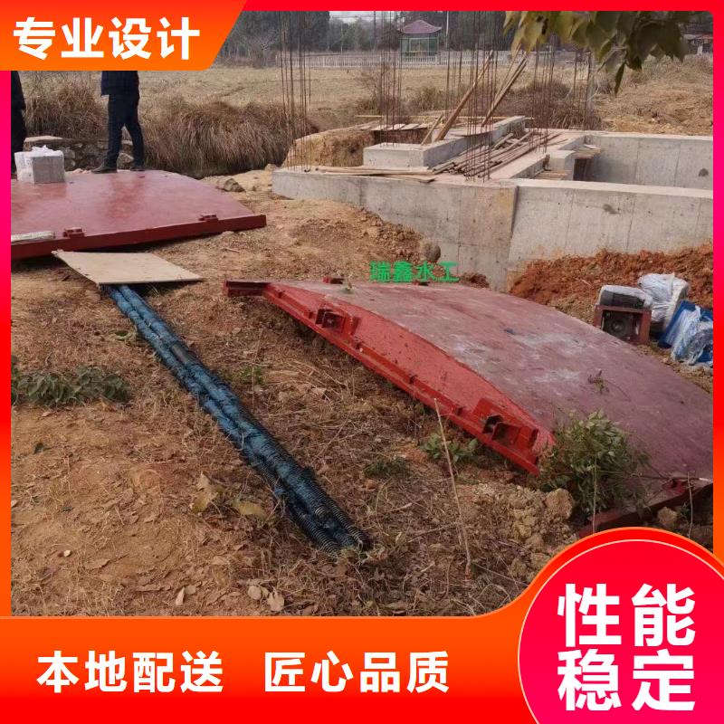 墙式镶铜铸铁圆闸门产地批发