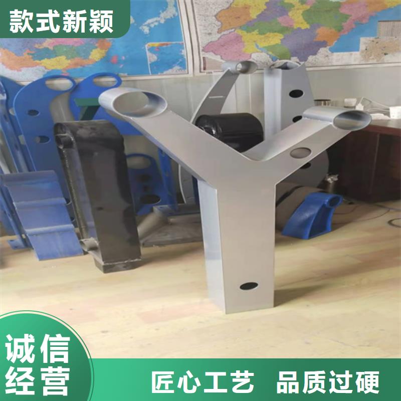 桥梁护栏立柱立柱拒绝中间商源头工厂