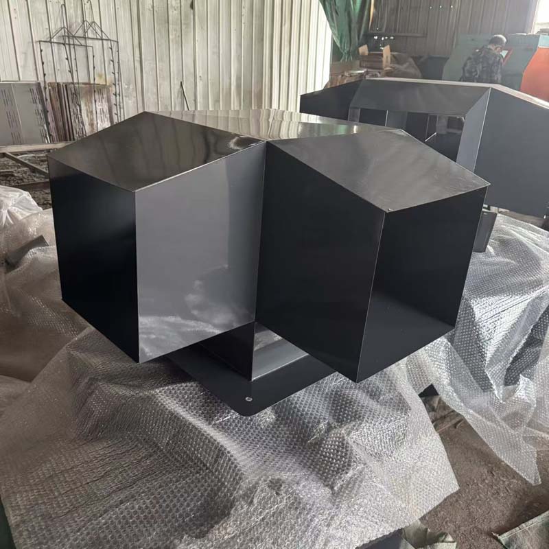 别墅金属烟囱帽安装方便