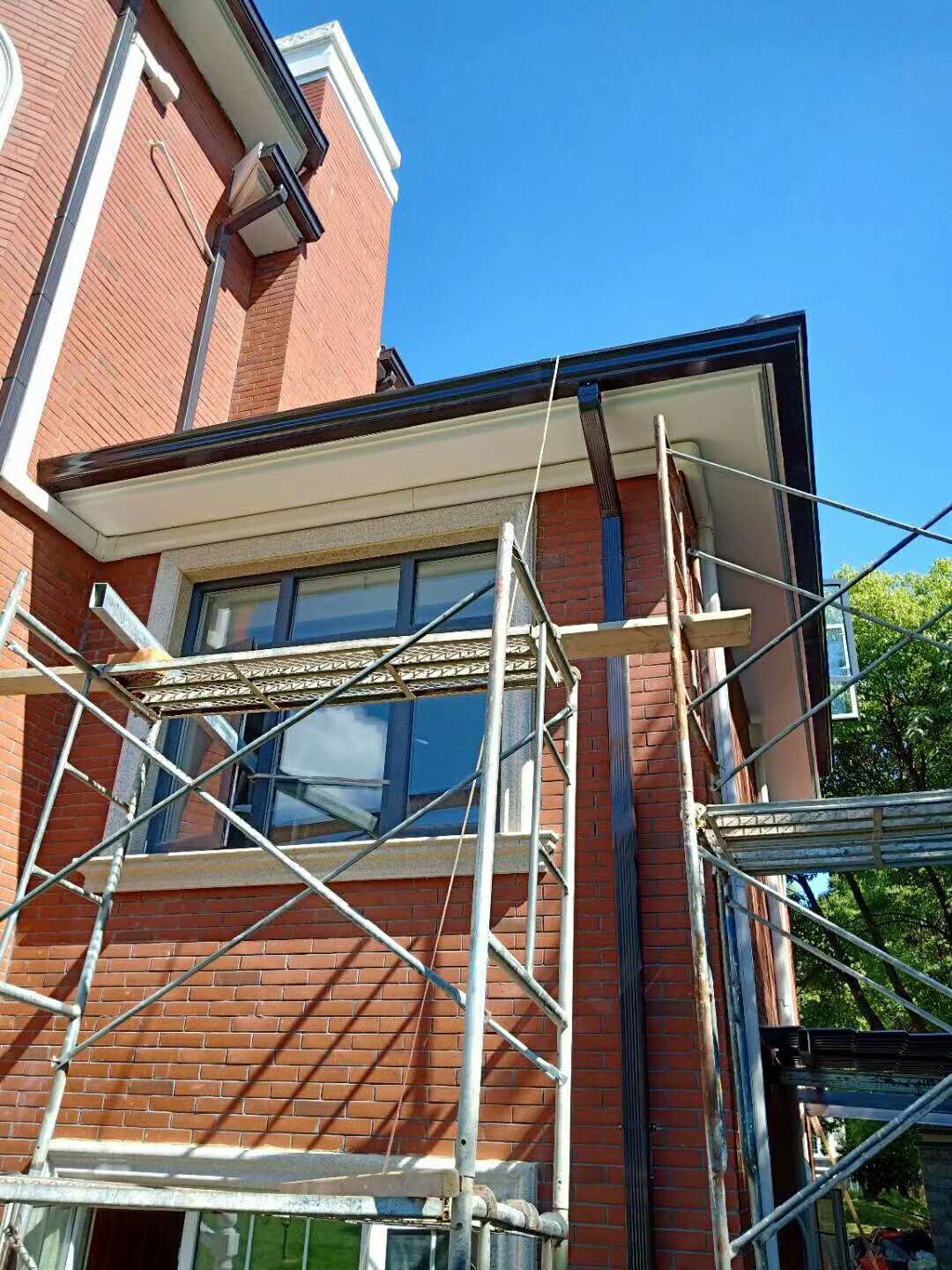 盛铖别墅铝合金檐沟当日价格当地生产厂家
