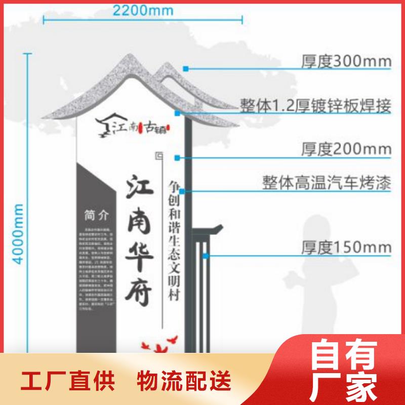 定制美丽乡村标牌厂家价格本地供应商