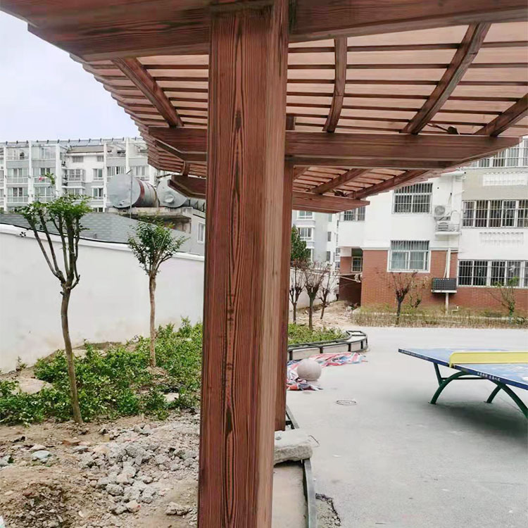 仿古园林建筑木纹漆批发施工质量保证货源足质量好