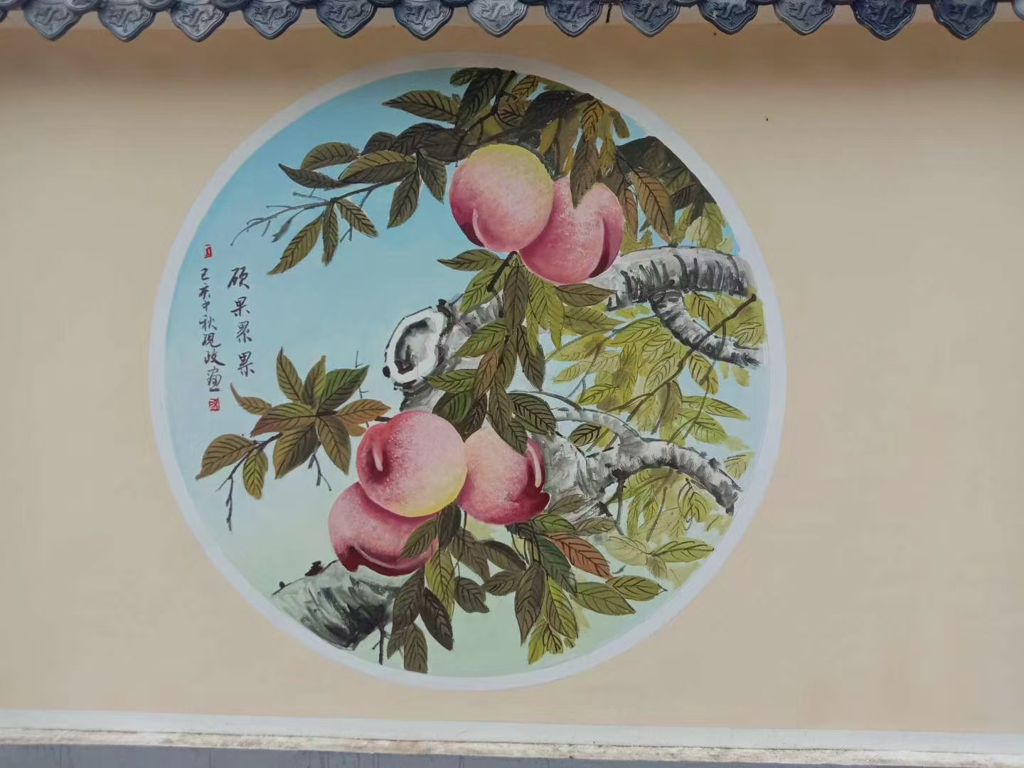 背景墙彩绘手绘墙画团队