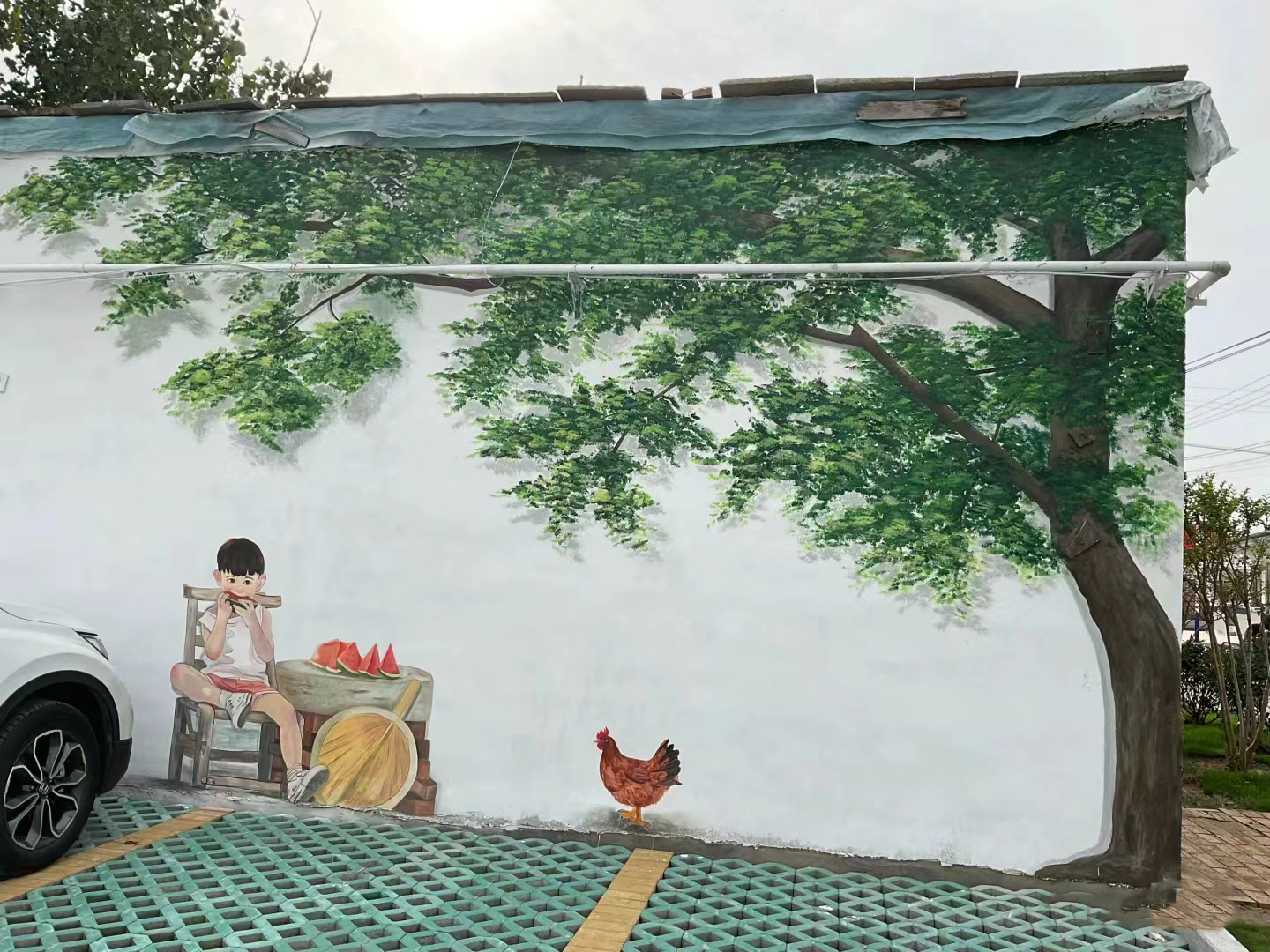 浮雕壁画彩绘手绘墙绘工作室