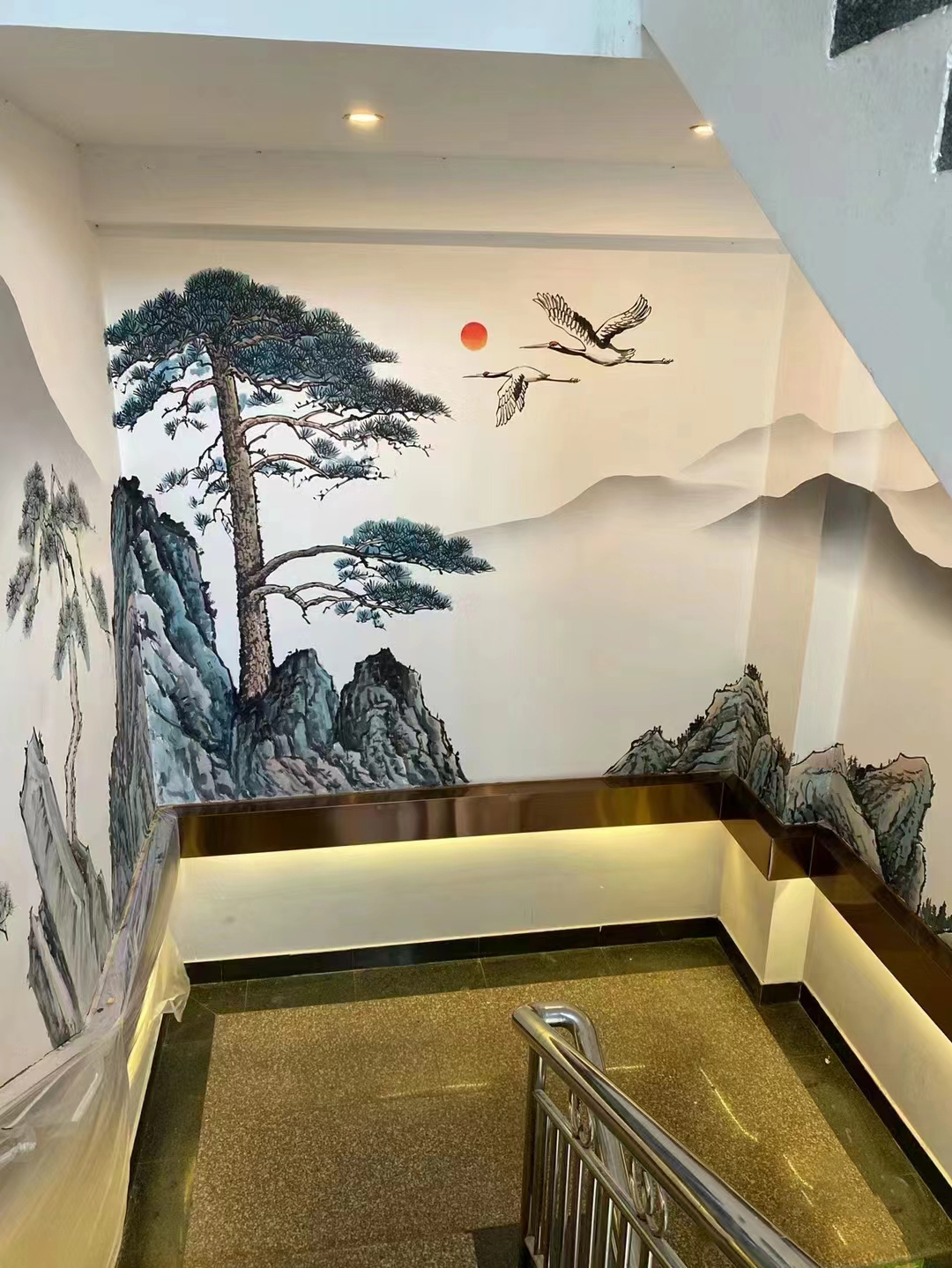 衢州龙游江山墙绘手绘墙彩绘壁画团队